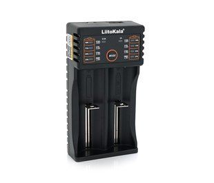 ЗУ універсальне Liitokala lii-202, 2 канали, підтримує Li-ion, Ni-MH та Ni-Cd AA (R6), ААA (R03), AAAA, С (R14) 7189 фото
