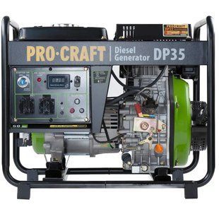 Дизельний генератор для дому Procraft DP35 35100 фото