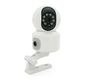 2+2 Мп Wi-Fi відеокамера внутрішня з двома об'єктивами SD/карта PiPo PP-IPC28D2MP15 PTZ 2.8mm ICSee 1439 фото