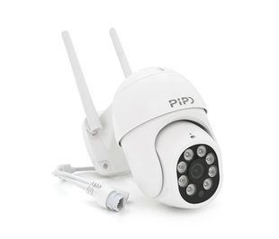 5 Мп Wi-Fi/LAN відеокамера вулична SD/карта PiPo PP-IPC37D5MP25 PTZ 2.8mm ICSee 33628 фото