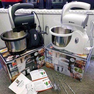 Міксер із чашею 3L, 1000W, Hoffmans HM-6630,Стаціонарний міксер для тіста,Планетарний міксер 11220 фото