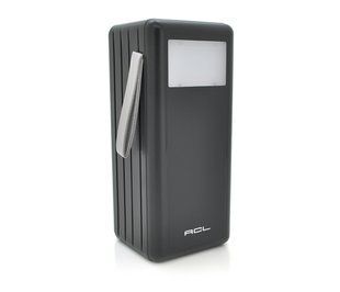 Павербанк Powerbank ACL PW-108 80000mAh, 4xUSB, 4 кабелі (USB/Micro/Type-C/Lighting), 1,6 кг, Чорний 28022 фото